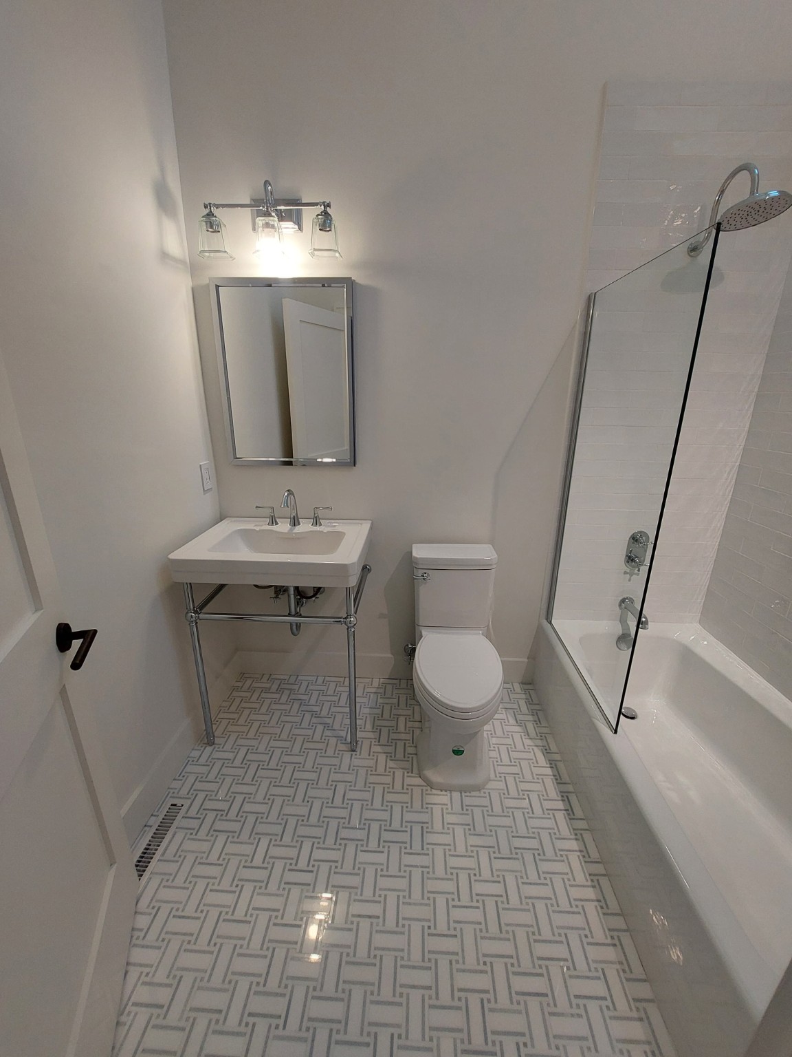 Bathroom after completion